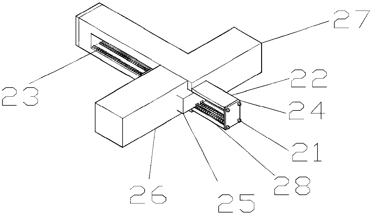 Novel combined type straddle forklift for ancillary use and using method of novel combined type straddle forklift