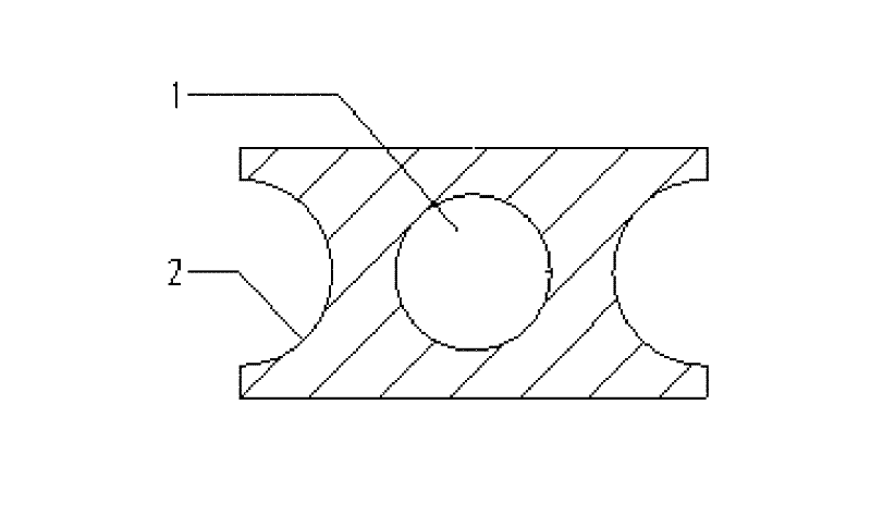 Prefabricated transverse H-shaped underground continuous wall joint section structure