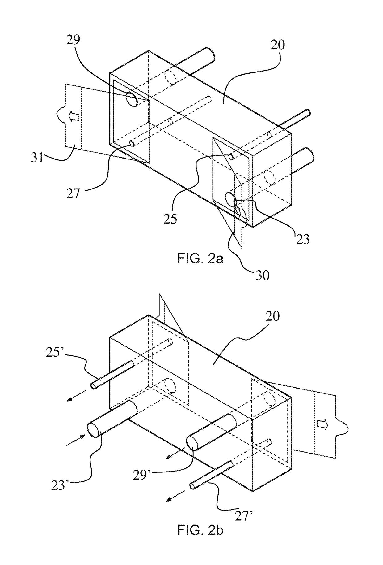 Aseptic connection of separation or reaction systems