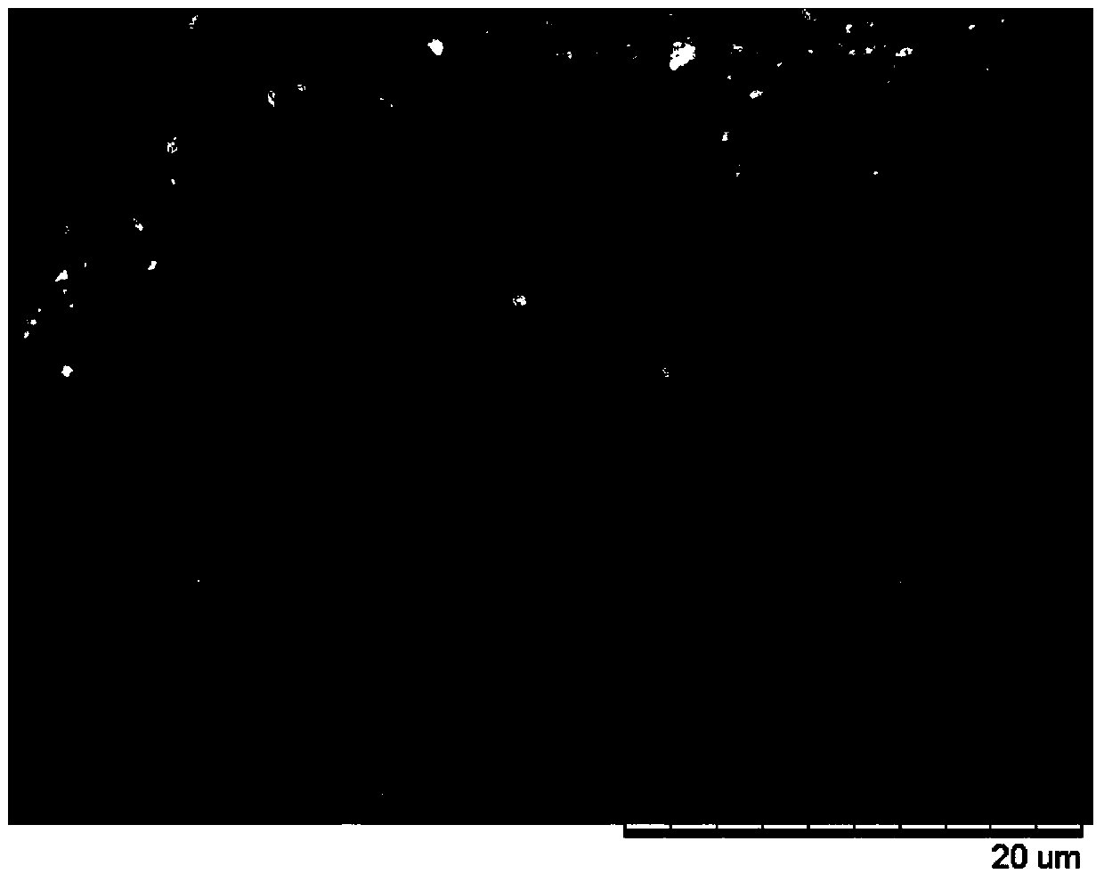 Fine-particle high-energy low-sensitivity explosive compound and preparation method thereof