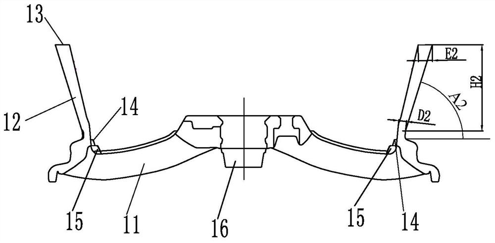 Automobile aluminum alloy wheel hub spinning process