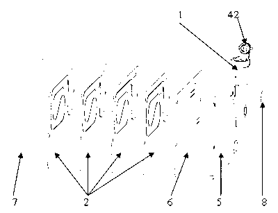 Driving device in micro-flow pipeline