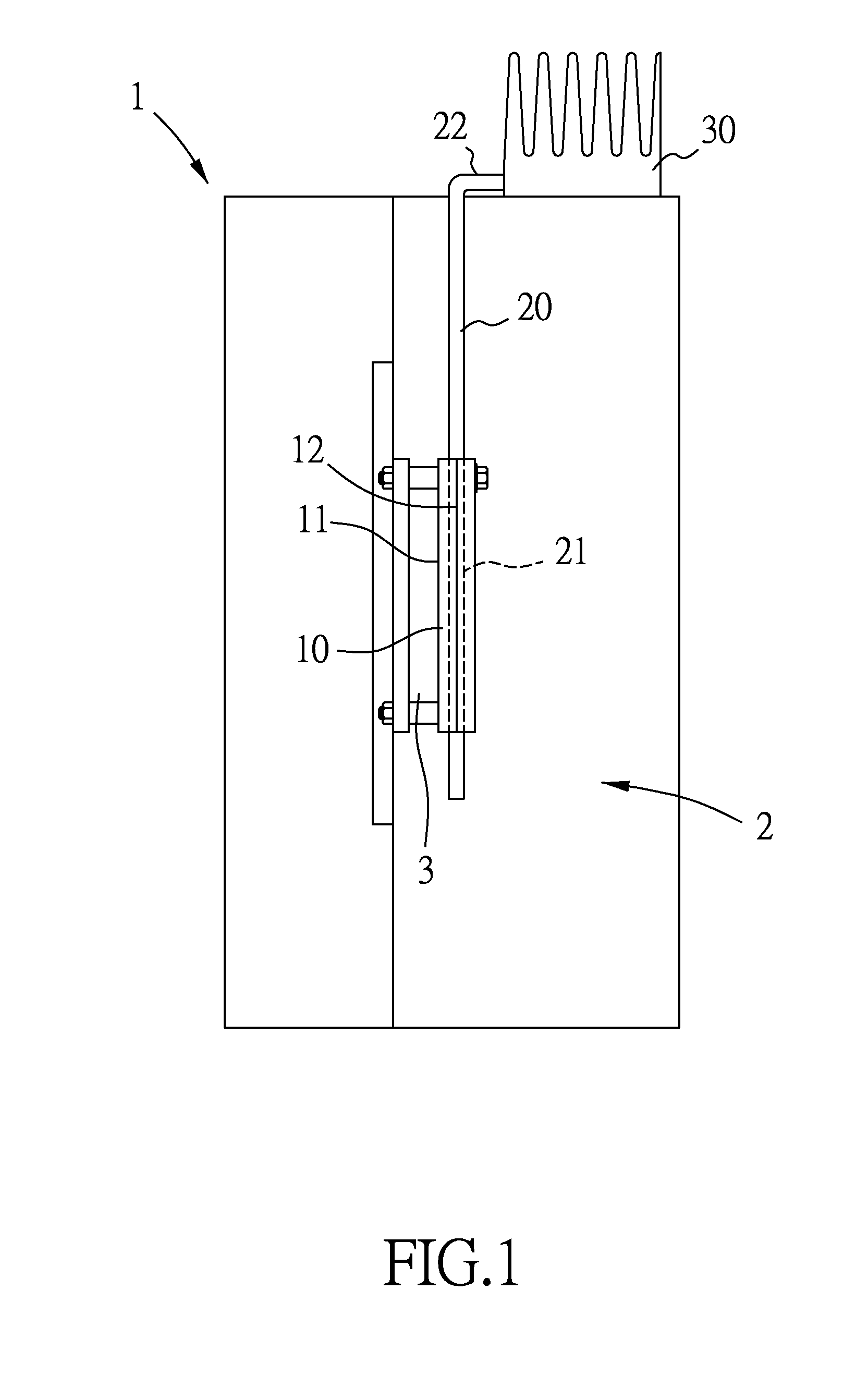 Switchboard copper busbar heat dissipating device