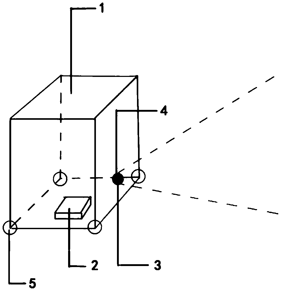 Intelligent following travel suitcase based on gait recognition algorithm