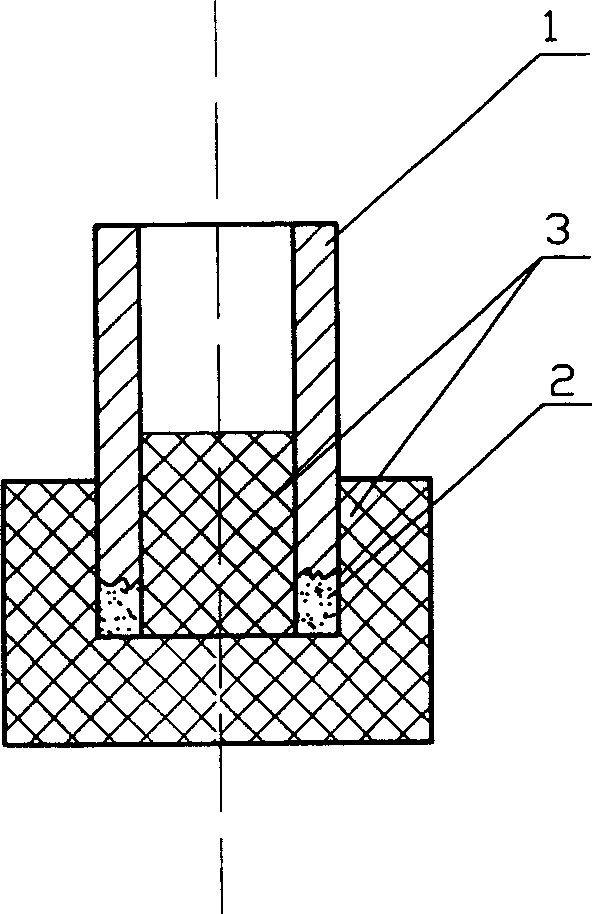 Technology for making diamond composite sheet drill bit body by hot press method and drill bit body