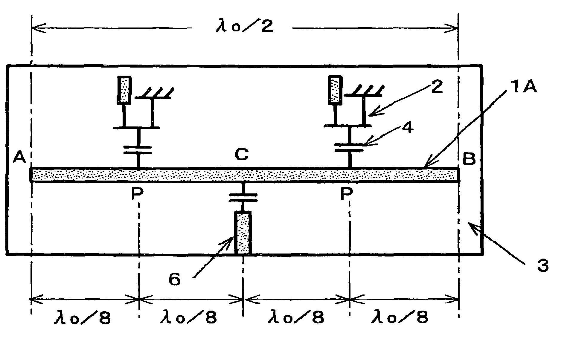 Harmonic oscillator using transmission line resonator