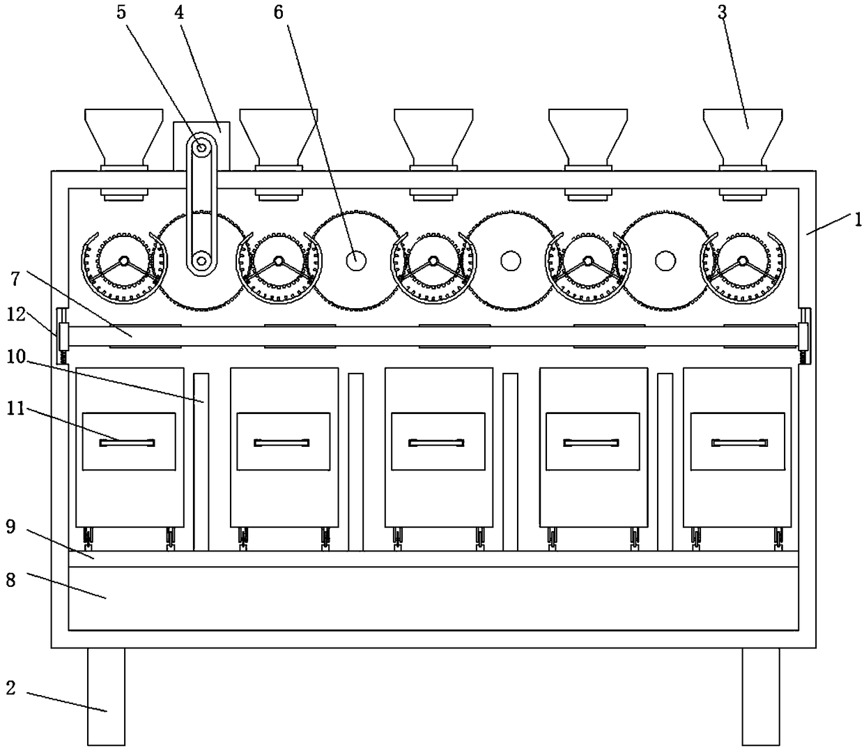 Rock candy snow pear baking device based on rolling action to achieve preliminary shock