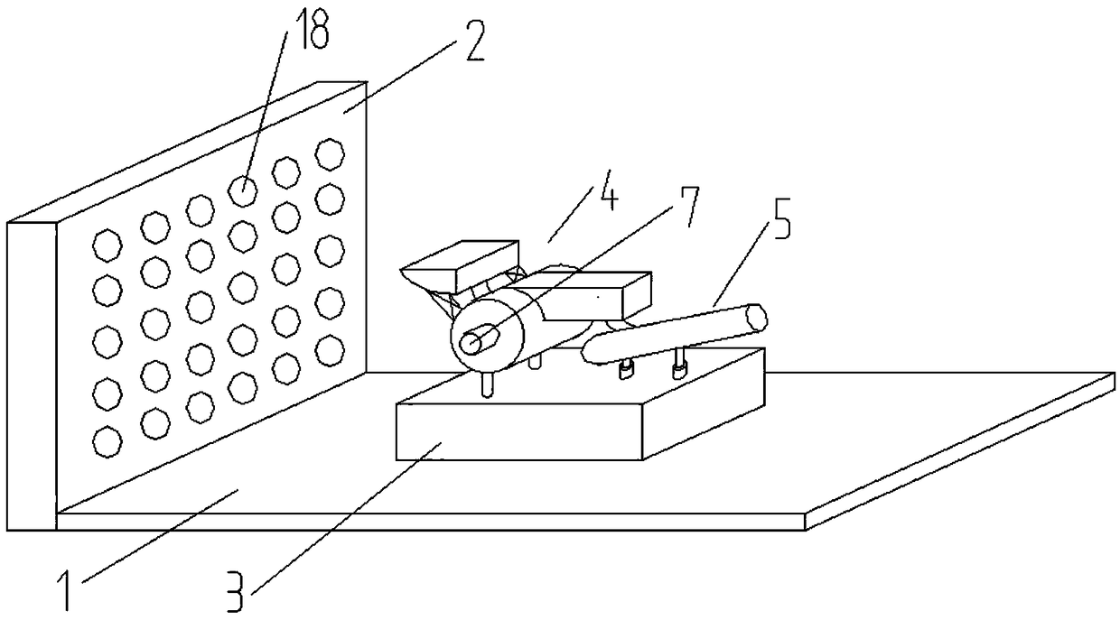 An upper entry type barrel tennis ball ejection device and a method thereof