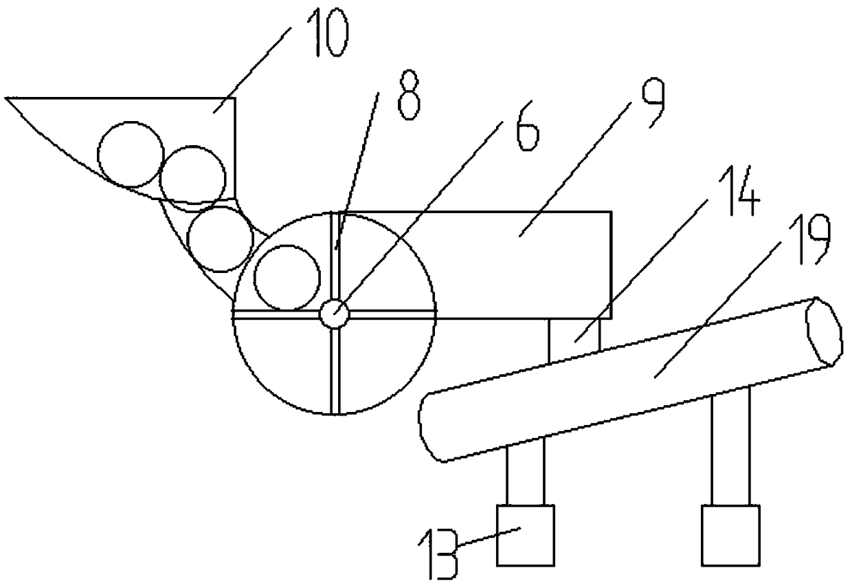 An upper entry type barrel tennis ball ejection device and a method thereof