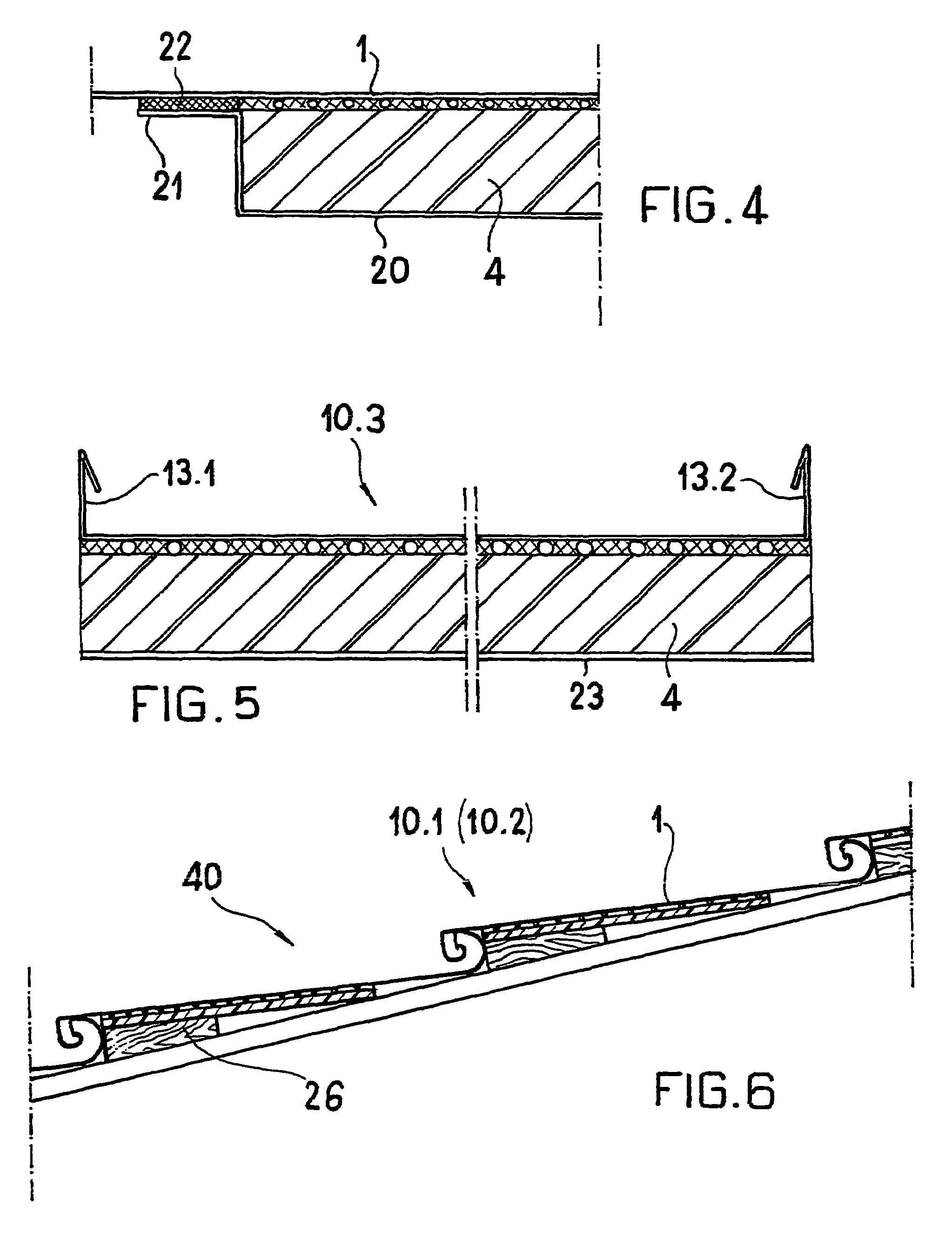 Heliothermal flat collector module having a sandwich structure