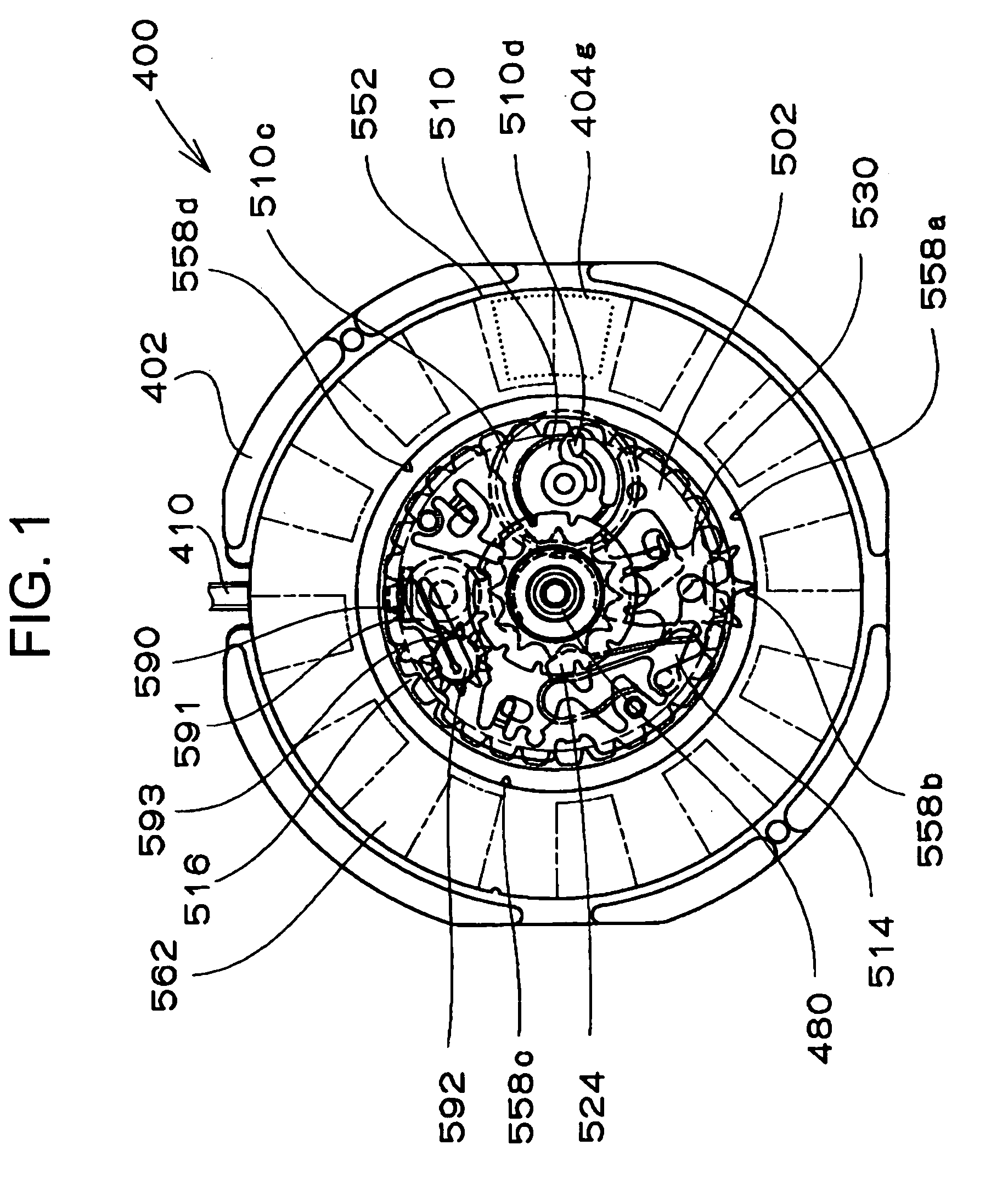 Timepiece equipped with calendar mechanism including first and second date indicators