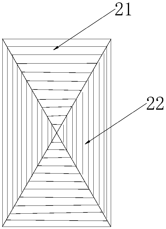 Floor with transverse wood grain and longitudinal wood grain