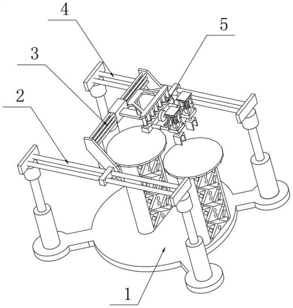 Stamping die of automobile function module