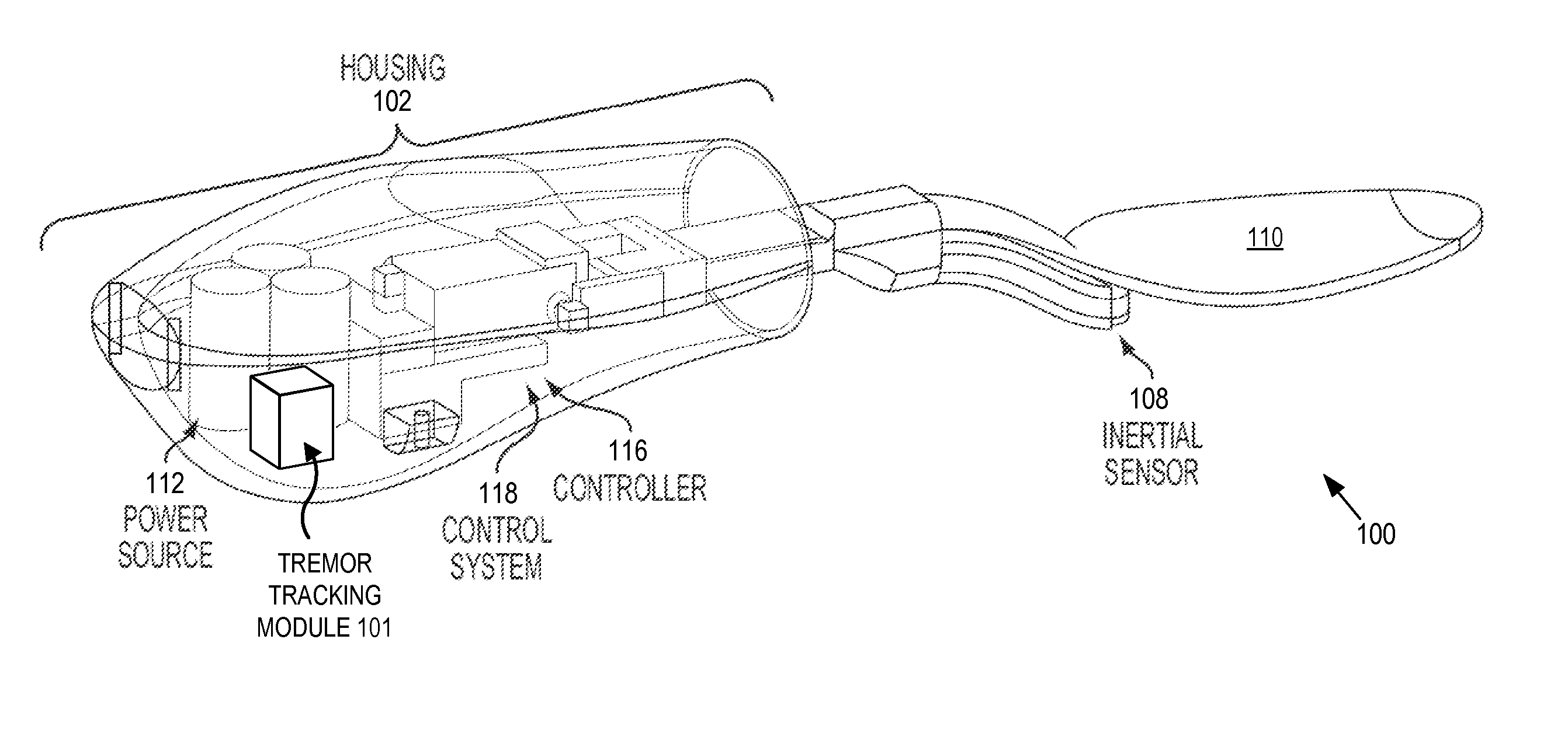 Measurement and collection of human tremors through a handheld tool