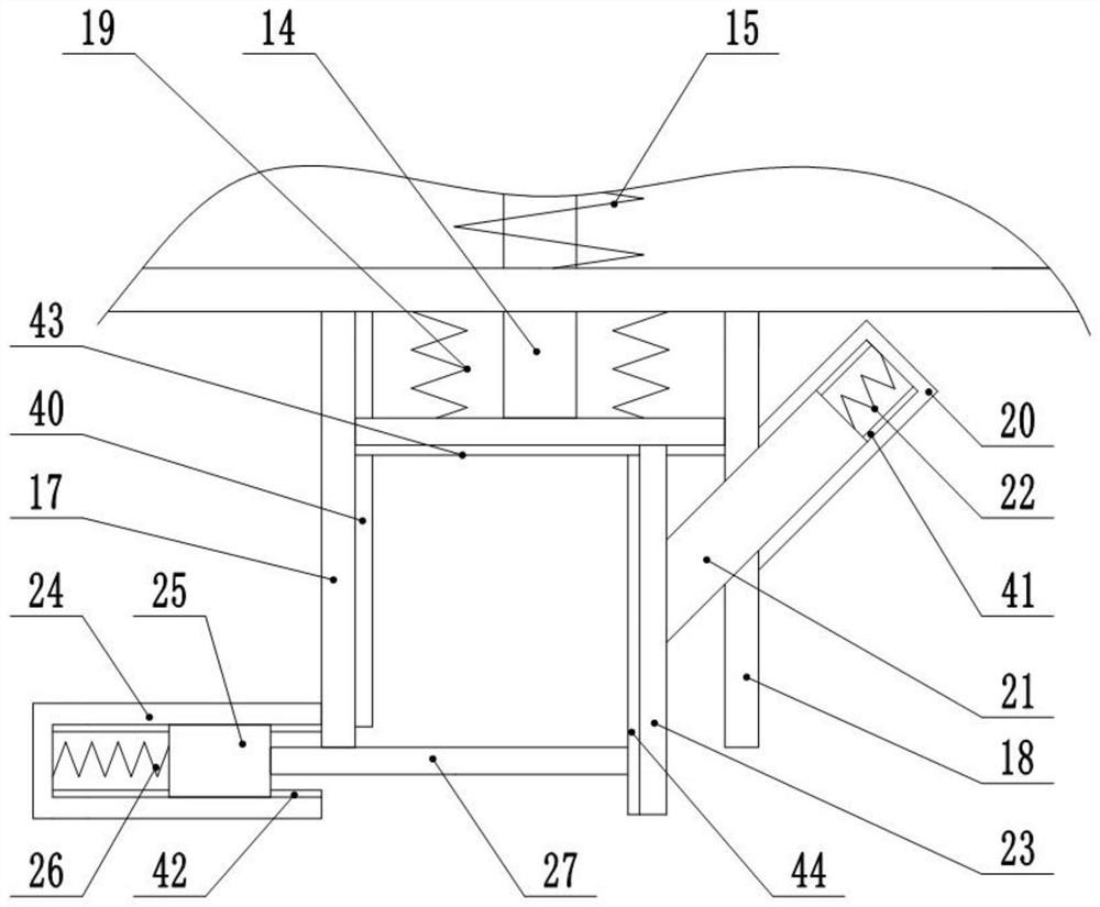 High-speed elevator tensioning device