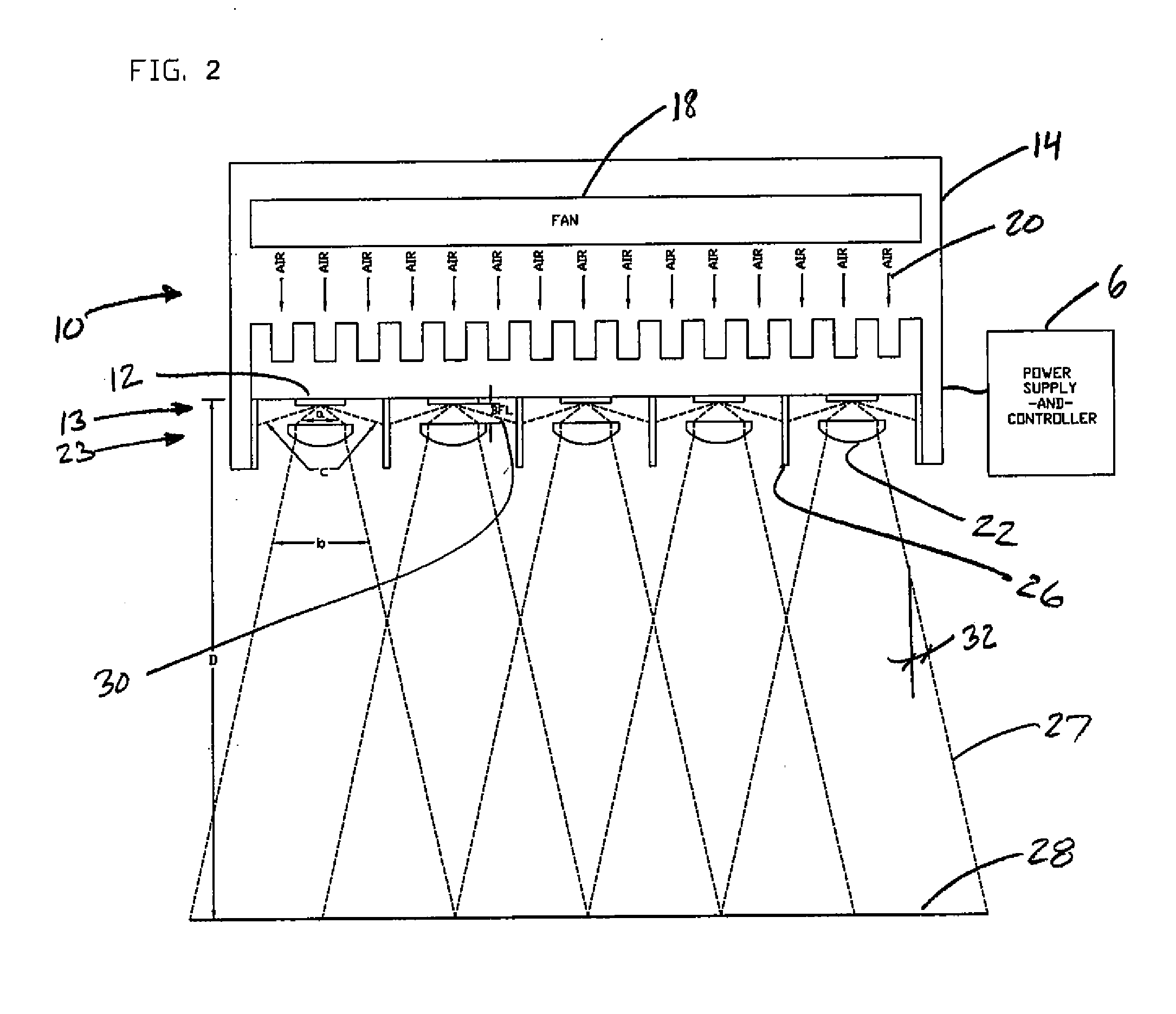 Ultraviolet light-emitting diode exposure apparatus for microfabrication