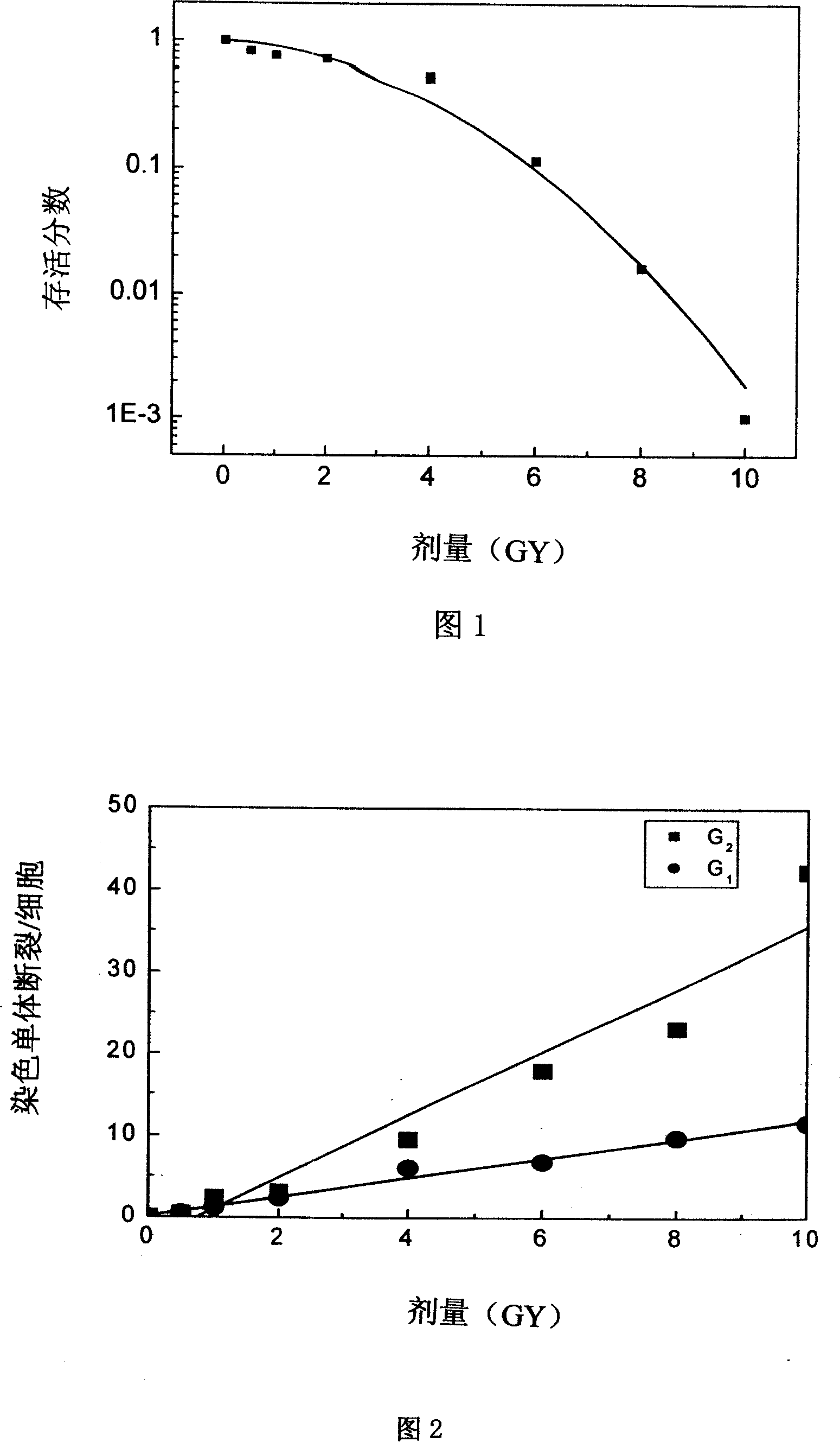 Method for predicating tumor cell radiosusceptibilitiy by employing premature chromosome condensation