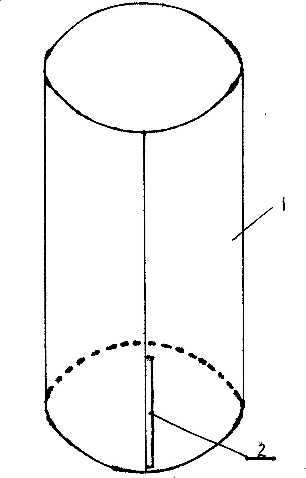 Tying method for compact tea and food label