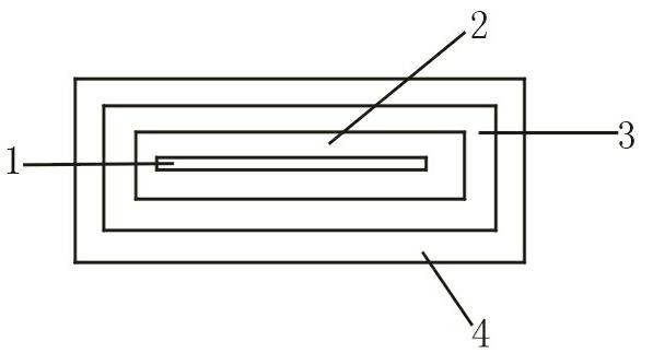 Golden effect pigment and production technology thereof