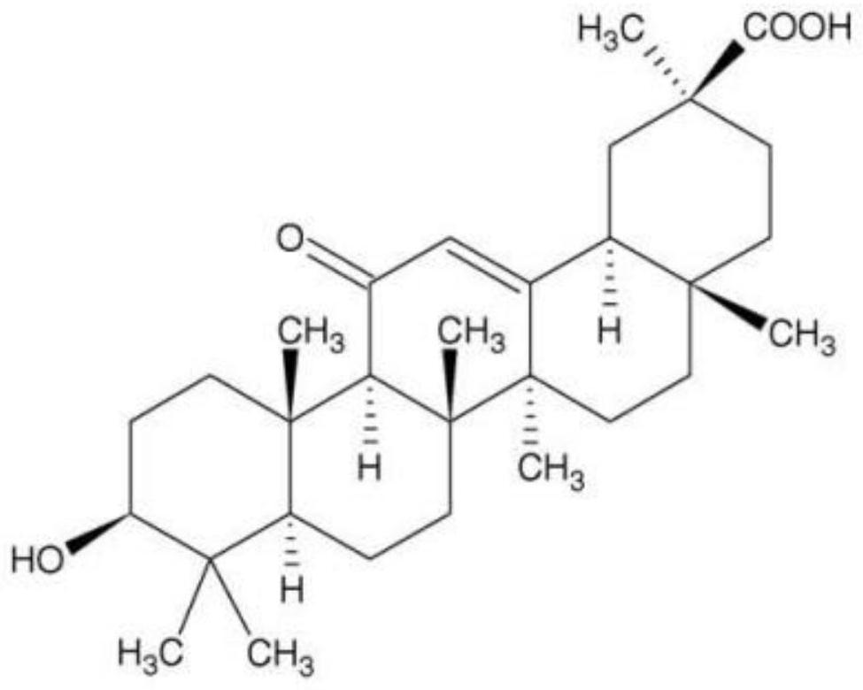 Preparation method of 18-alpha glycyrrhetinic acid