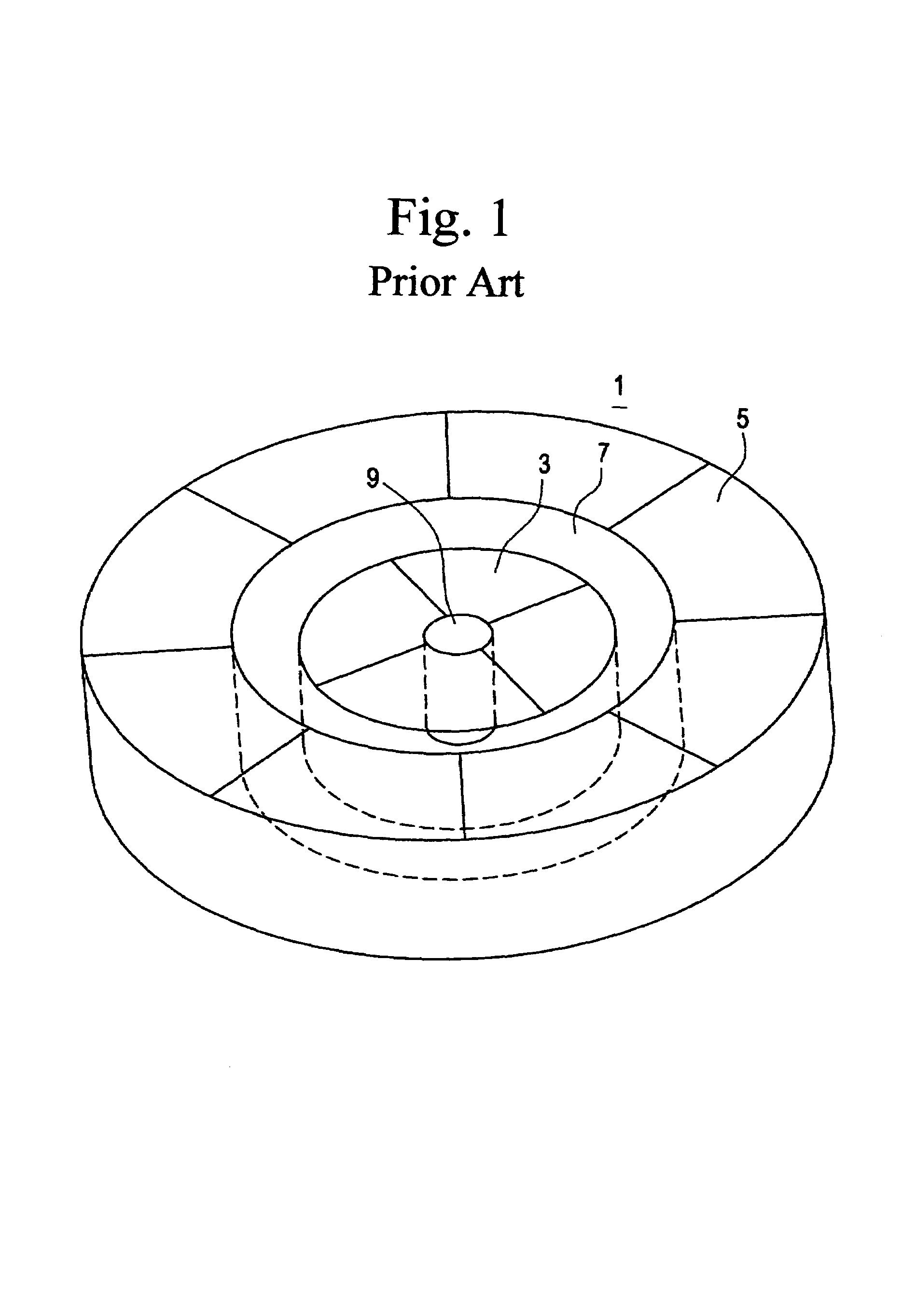 Multiple ring polefaceless permanent magnet and method of making