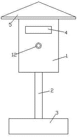 New energy automobile charging device