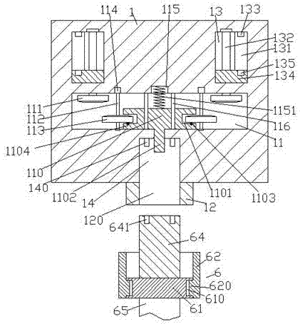 New energy automobile charging device