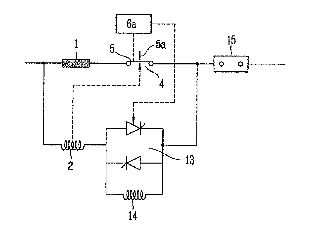 Complex superconducting fault current limiter