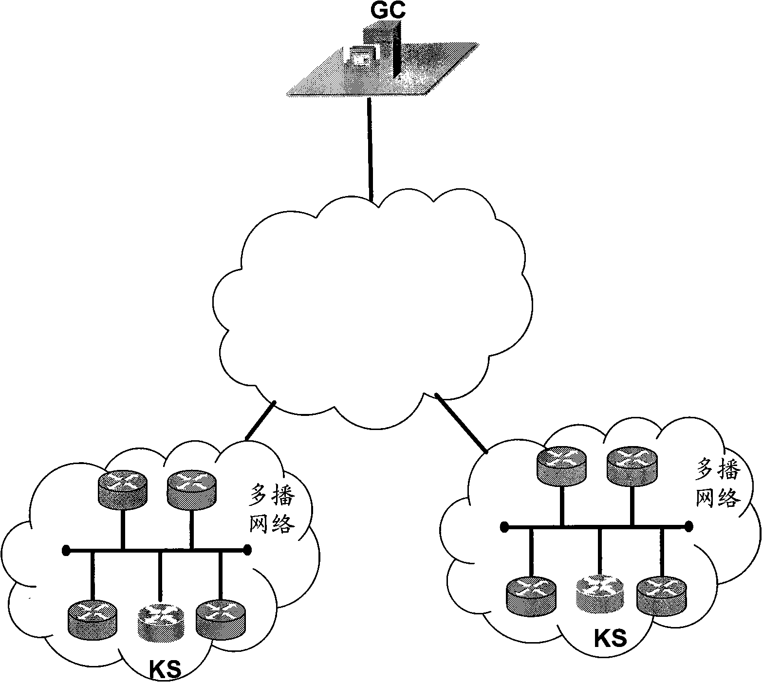 Method, apparatus and system for implementing new member register of group key management