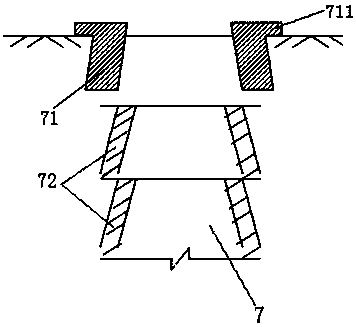 Construction structure and construction method of small-span abutment adjacent to railway business line