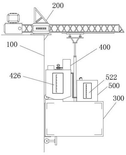 Wall face brick laying device for building outer wall transformation