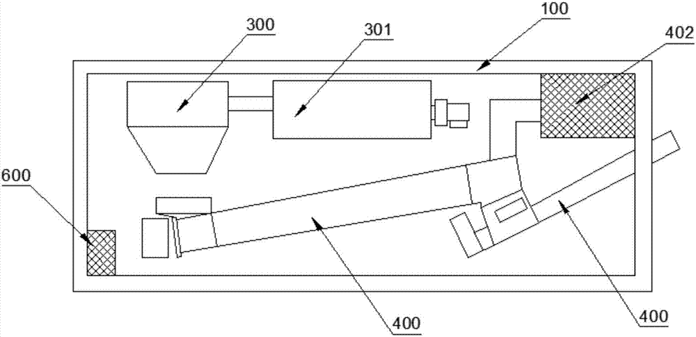 Medical waste treatment equipment and medical waste treatment system