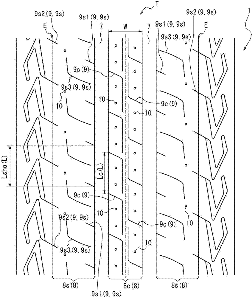 Pneumatic radial tire for passenger vehicle