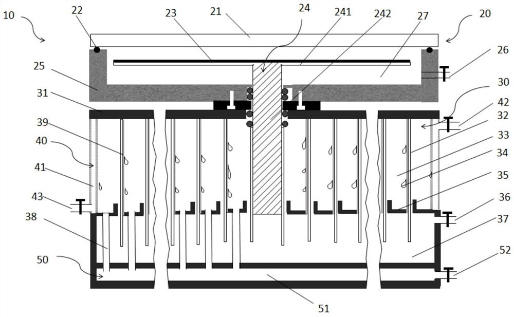 Capillary-driven multi-stage seawater desalination system with solar thermal focus