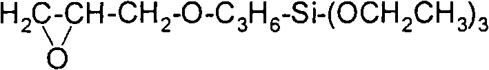 Low dielectric-epoxy resin/mesoporous molecular sieve hybrid material and preparation method thereof