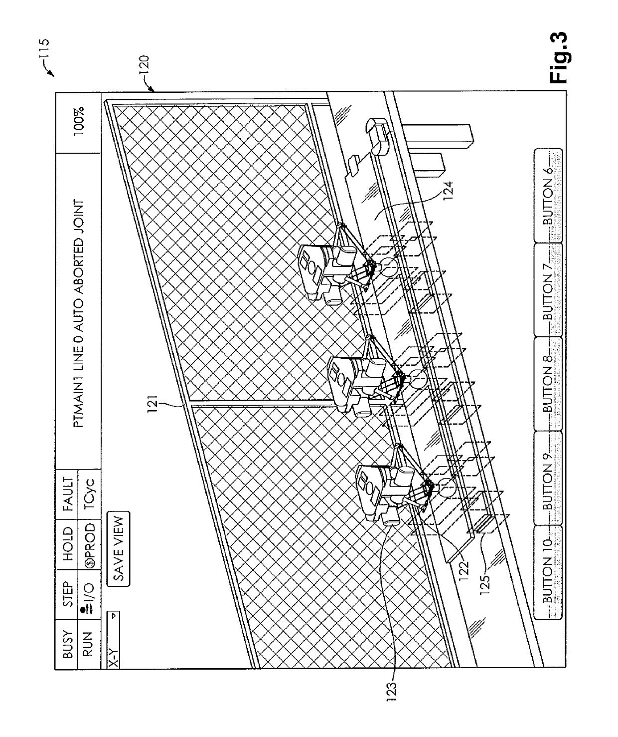 System, method, and apparatus to display three-dimensional robotic workcell data