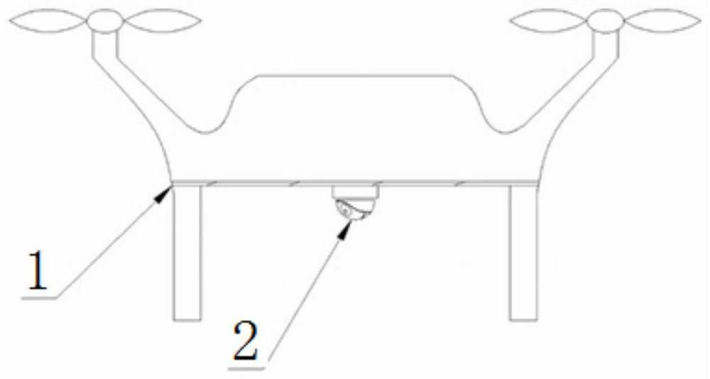 A sunshade drone control system and control method