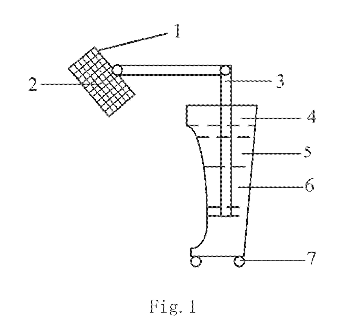 DNA oxidative damage repairing device and application method thereof