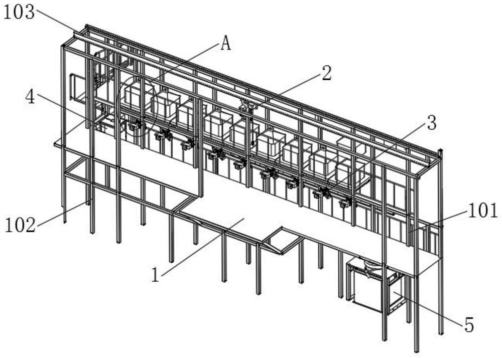 Powder metallurgy die-casting production line