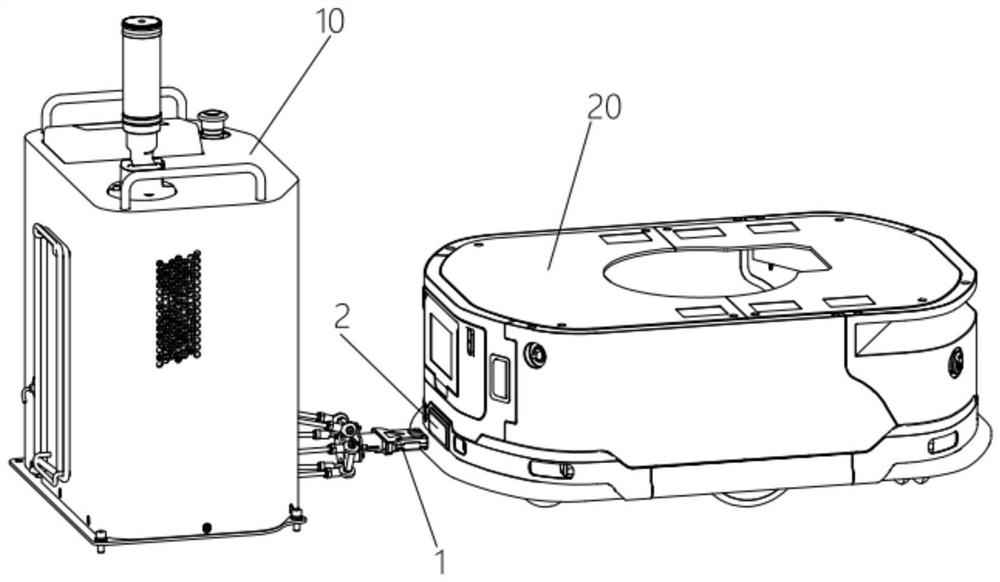 Charging docking mechanism