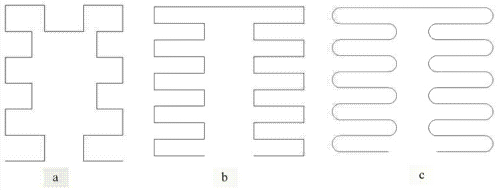 RFID (radio frequency identification) electronic tag based on fractal spring structure, radio frequency antenna based on fractal spring structure, and preparation method of RFID electronic tag