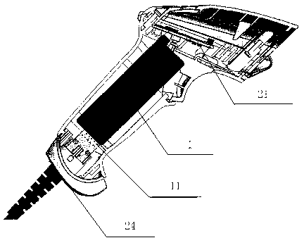 Battery for handheld equipment