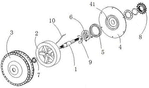 Electric vehicle torque induction measuring motor