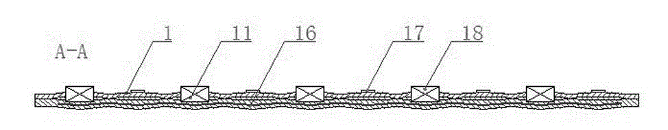 Multifunctional leg massaging device with inflation and deflation capable of being controlled independently