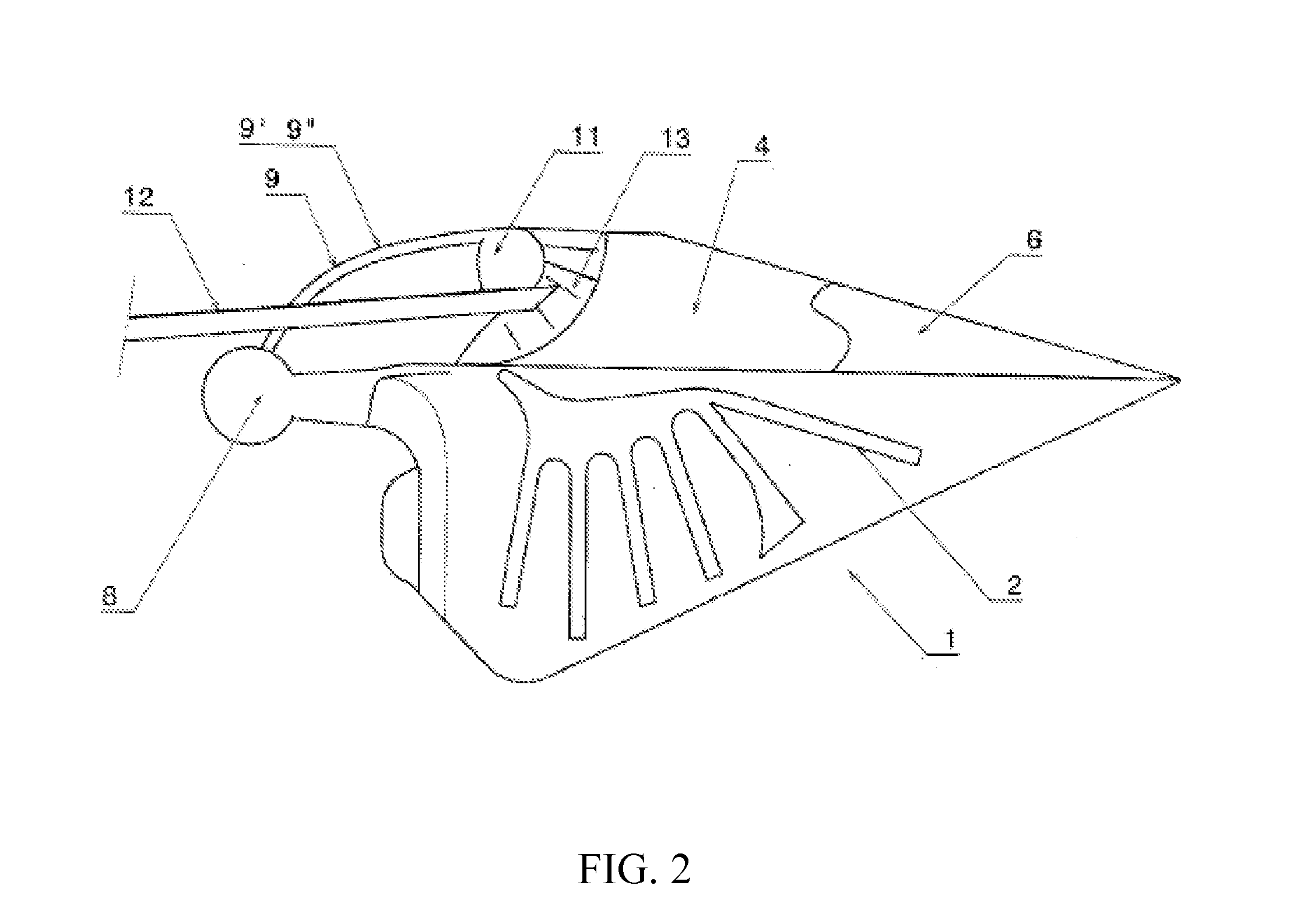 Method and device for processing part of a slaughtered poultry carcass