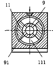 Incremental electro-hydraulic digital flow control valve with double valve cores rotating oppositely