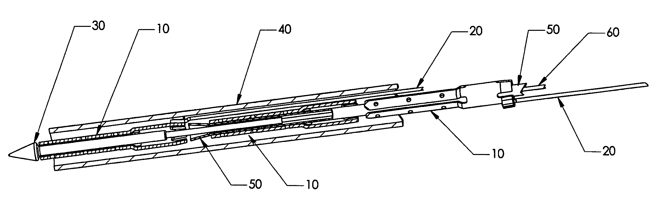 Automated transluminal tissue targeting and anchoring devices and methods