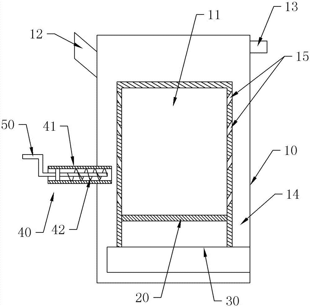 Clean-type biomass burning device