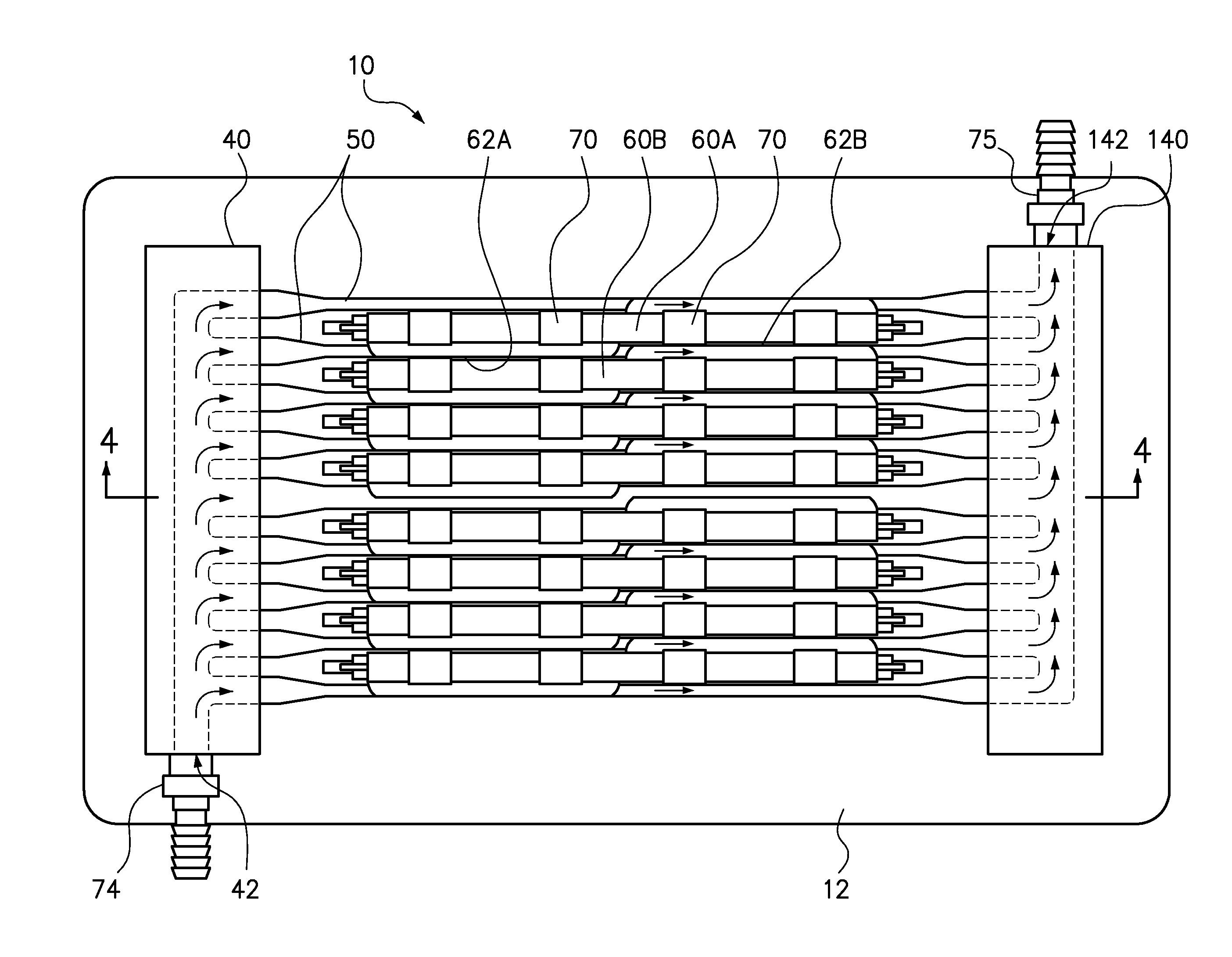 Liquid-cooling memory modules with liquid flow pipes between memory module sockets