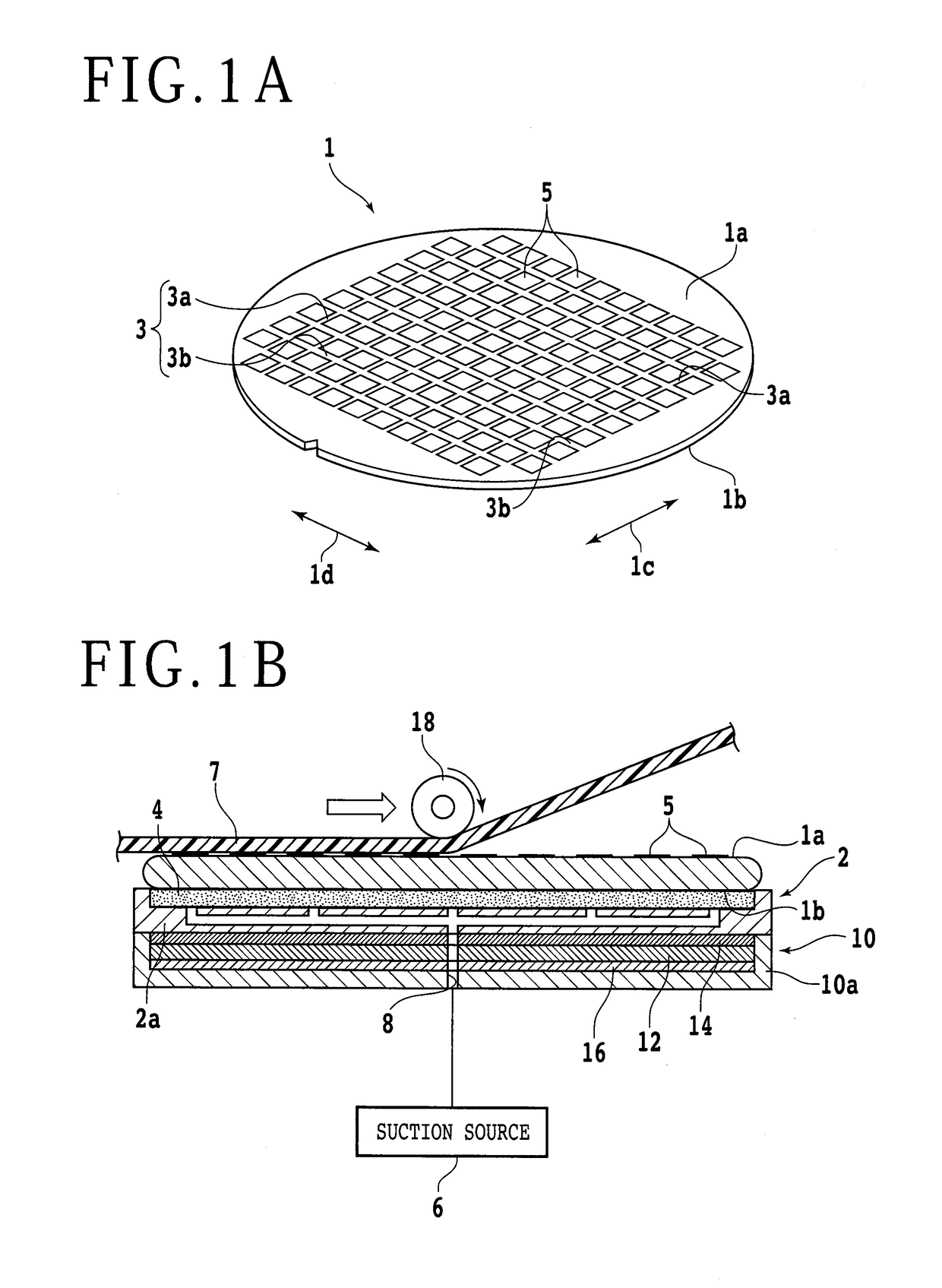 Processing method for wafer